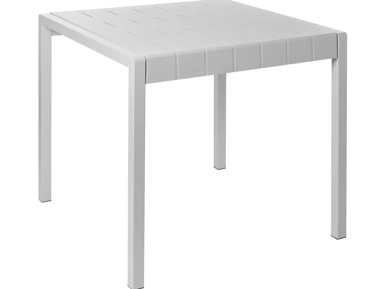 Tavolo da pranzo da giardino BARTICA 81 cm 84 cm Grigio