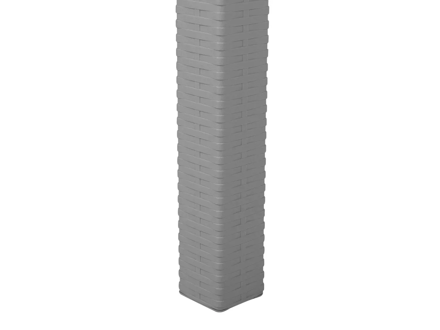 Tavolo da pranzo da giardino FOSSANO 80 cm 80 cm Grigio chiaro