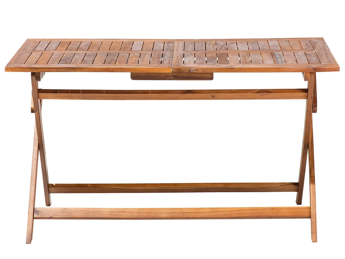 Tavolo da pranzo da giardino CENTO 140 cm 75 cm Legno d'acacia Marrone