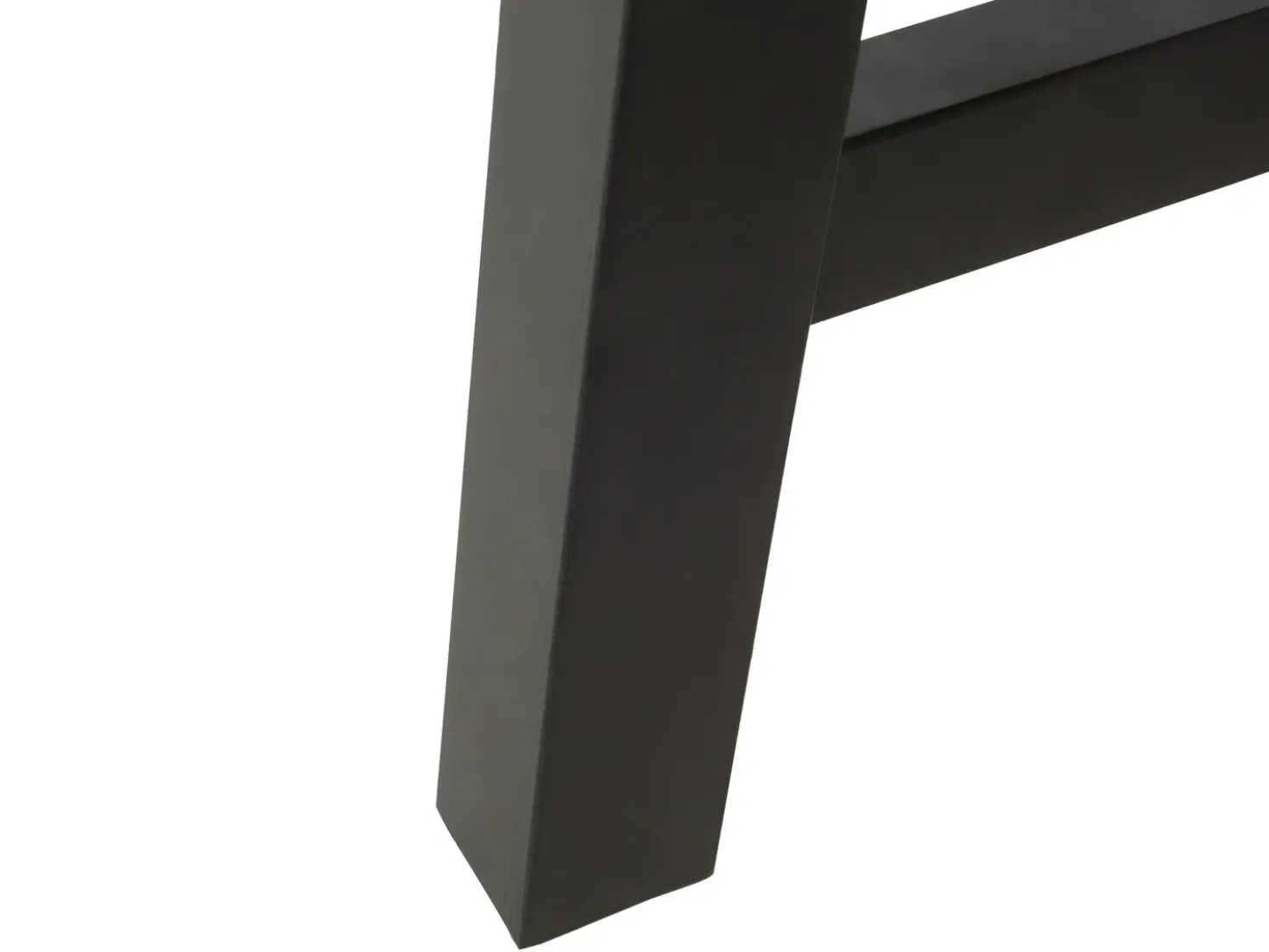 Tavolo da pranzo da giardino SCANIA 170 cm 80 cm Legno d'acacia Nero