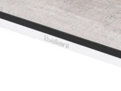Tavolo da pranzo da giardino SOVARETO 180 cm 90 cm Simil legno Grigio chiaro