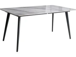 Tavolo da pranzo da giardino RODALLO 160 cm 90 cm Pietra Marmo Grigio