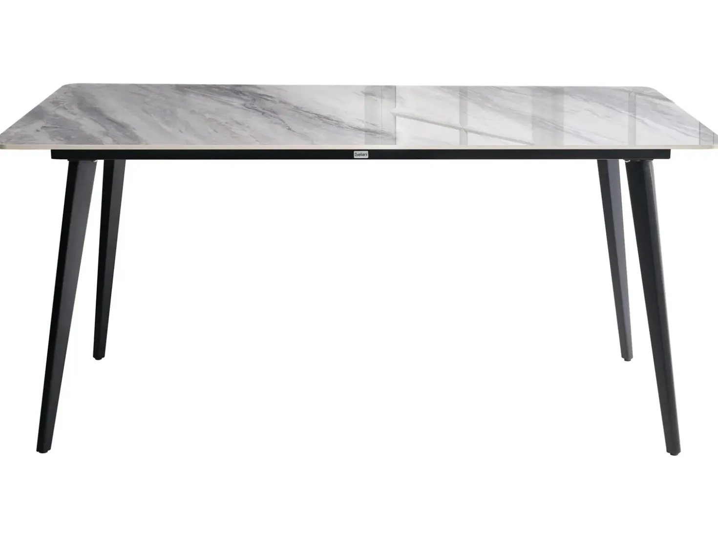 Tavolo da pranzo da giardino RODALLO 160 cm 90 cm Pietra Marmo Grigio