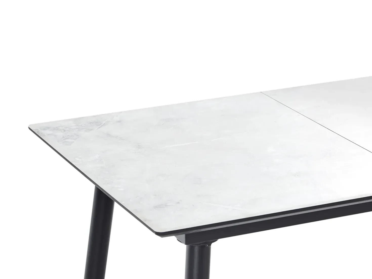 Tavolo da pranzo EFTALIA Marmo bianco 120/150 cm 80 cm