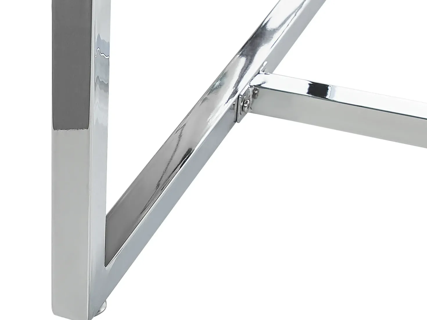 Tavolo da pranzo ENVIA Argento 160 cm 90 cm Vetro temperato