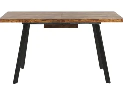 Tavolo da pranzo estensibile HARLOW Marrone scuro 140/180 cm 90 cm