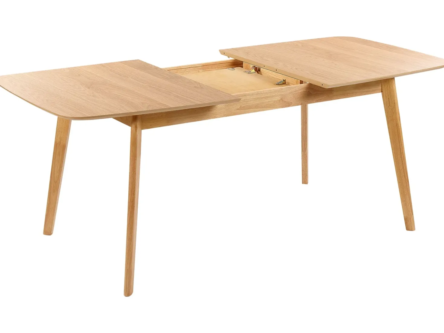 Tavolo da pranzo estensibile MADOX Rovere chiaro 150/190 cm 90 cm