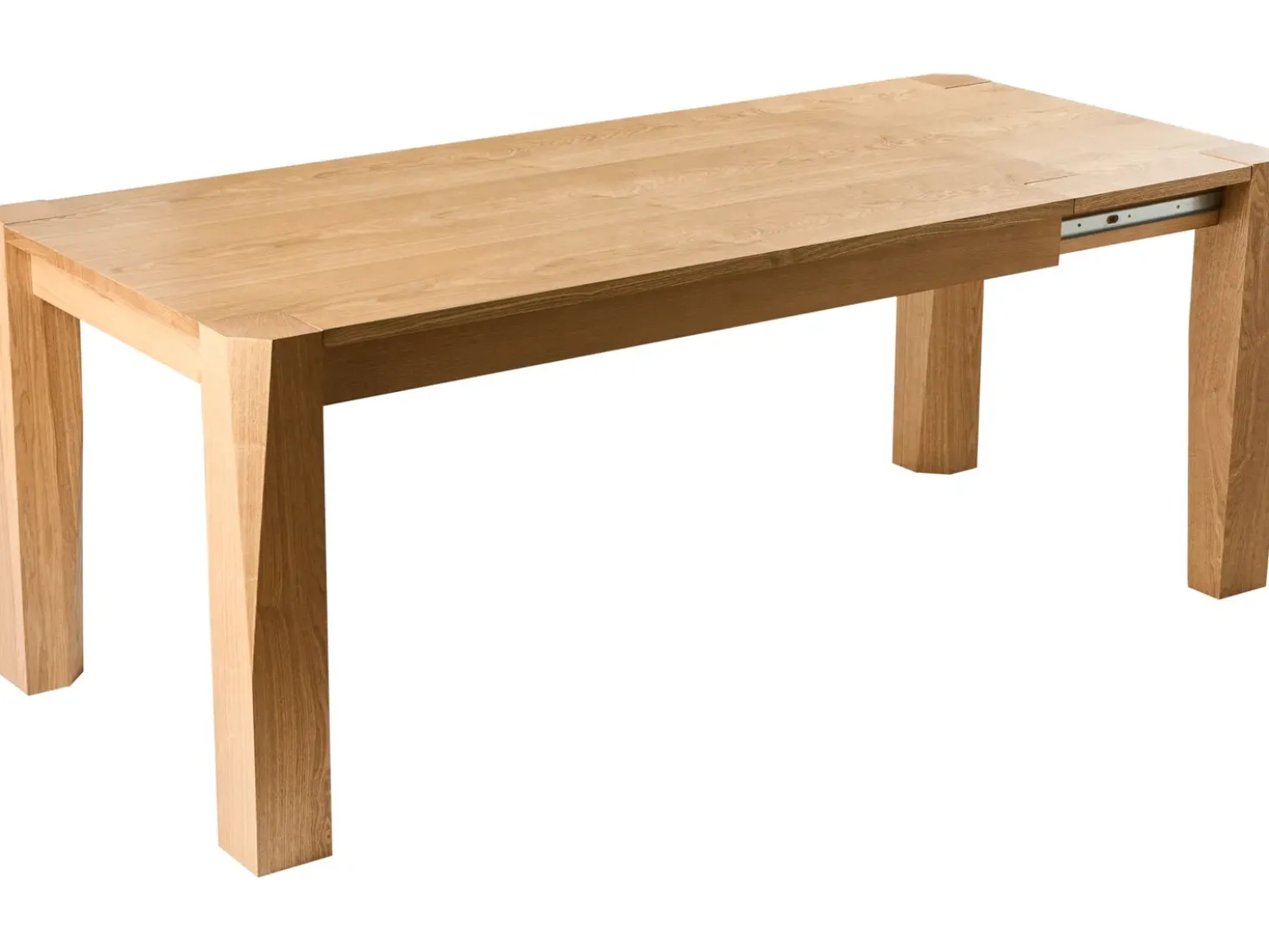 Tavolo da pranzo estensibile MISSION Frassino chiaro 160/200 cm 90 cm
