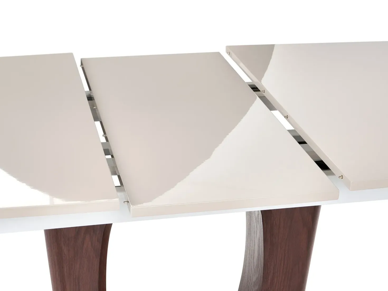 Tavolo da pranzo estensibile BERRIGAN Beige chiaro 160/200 cm 90 cm