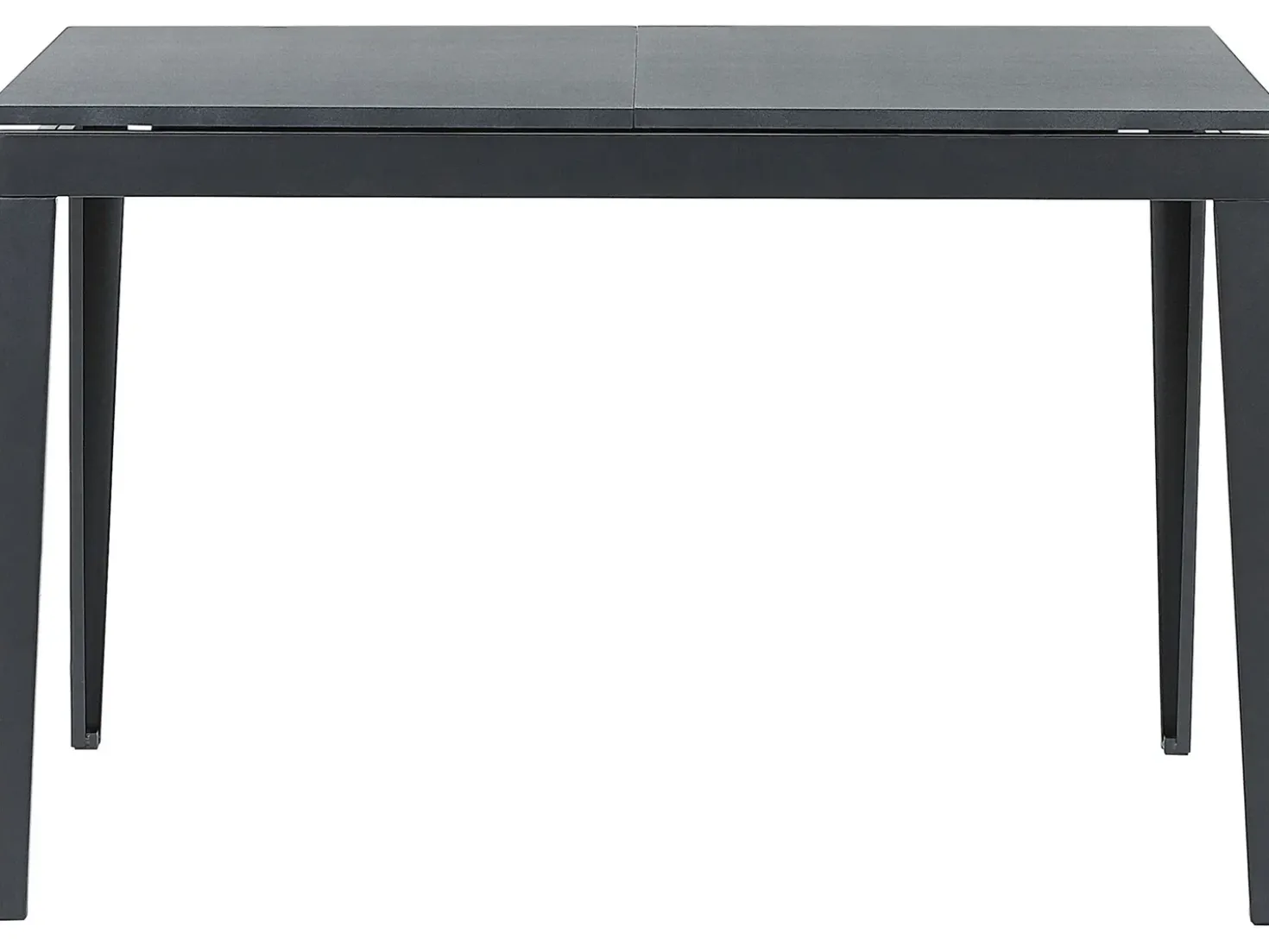 Tavolo da pranzo estensibile NORLEY Nero 120/160 cm 80 cm