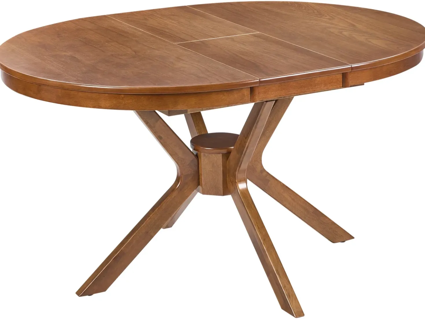 Tavolo da pranzo estensibile TYMIS Rovere scuro 107/137 cm 107 cm