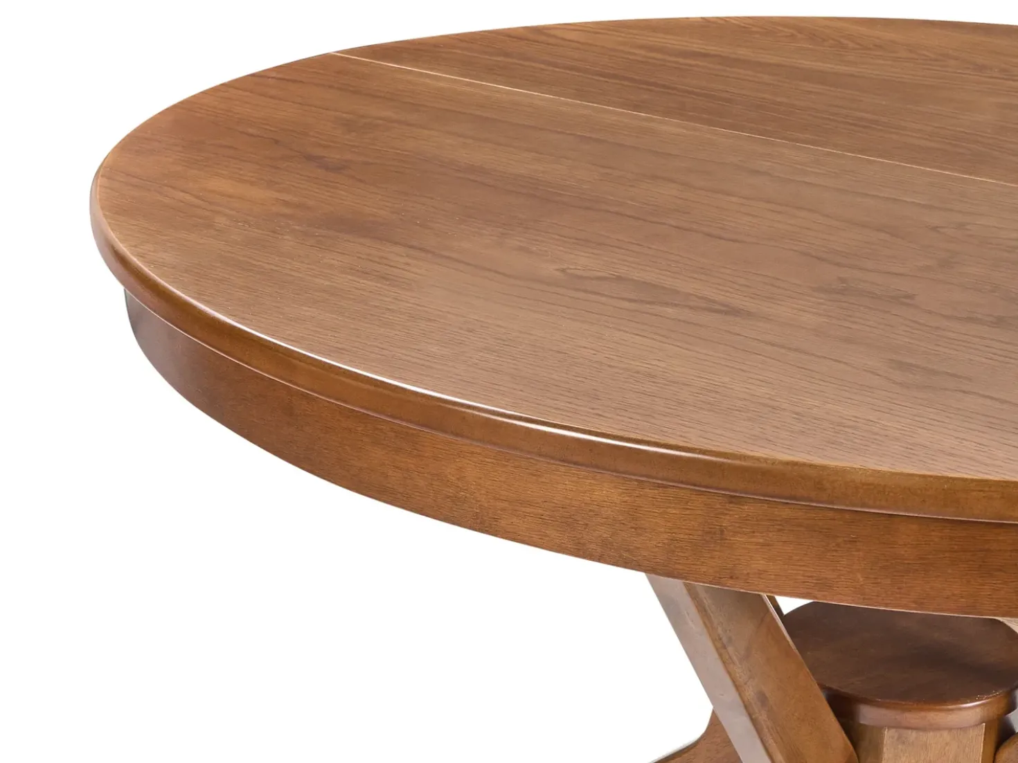 Tavolo da pranzo estensibile TYMIS Rovere scuro 107/137 cm 107 cm