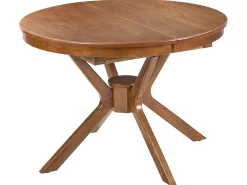 Tavolo da pranzo estensibile TYMIS Rovere scuro 107/137 cm 107 cm