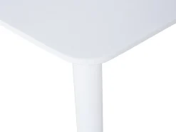 Tavolo da pranzo estensibile SANFORD Bianco 120/160 cm 80 cm