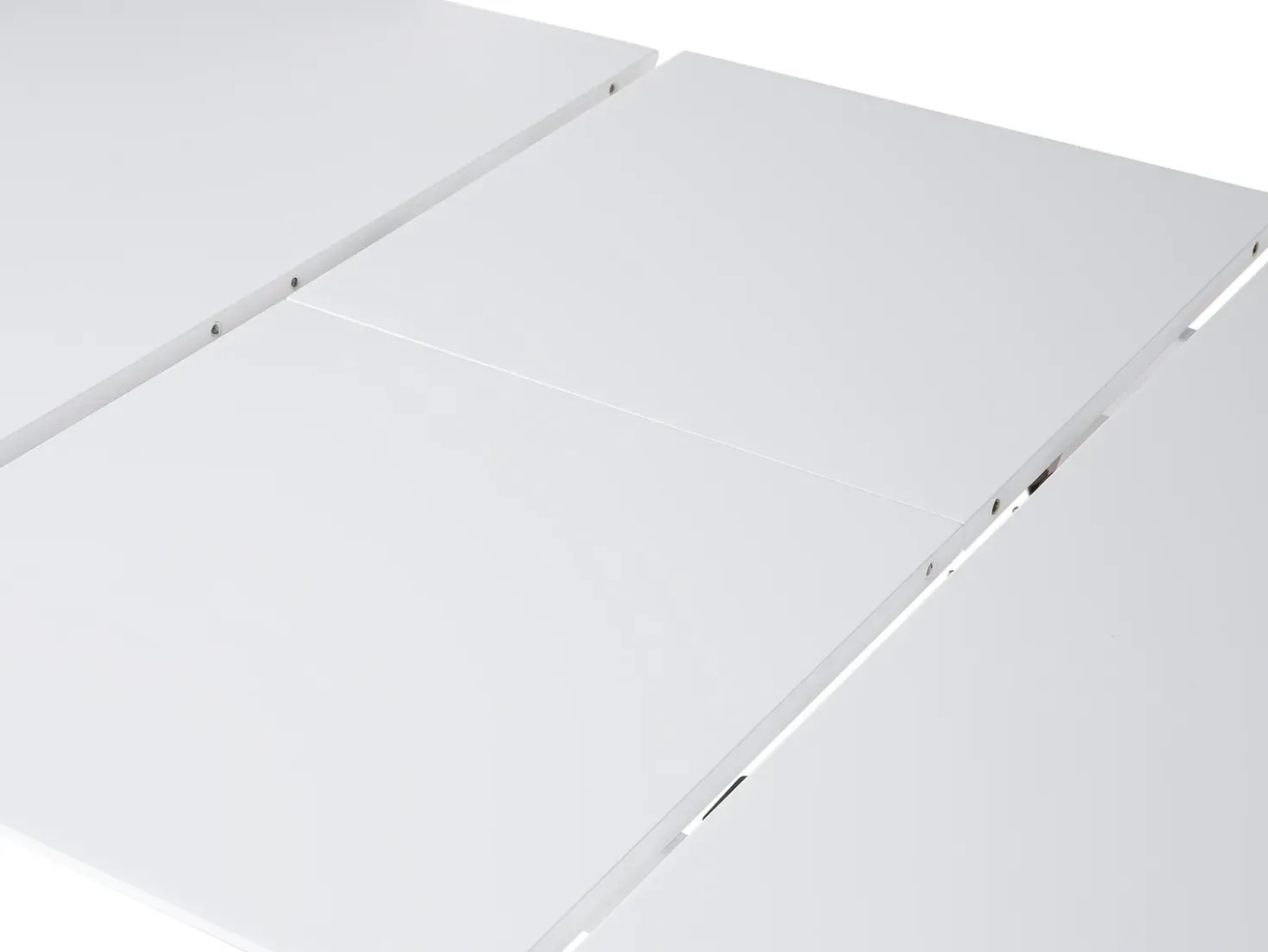 Tavolo da pranzo estensibile SANFORD Bianco 120/160 cm 80 cm