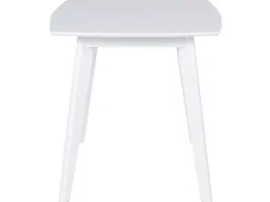 Tavolo da pranzo estensibile SANFORD Bianco 120/160 cm 80 cm