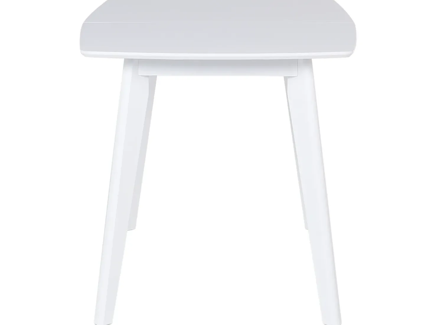 Tavolo da pranzo estensibile SANFORD Bianco 120/160 cm 80 cm