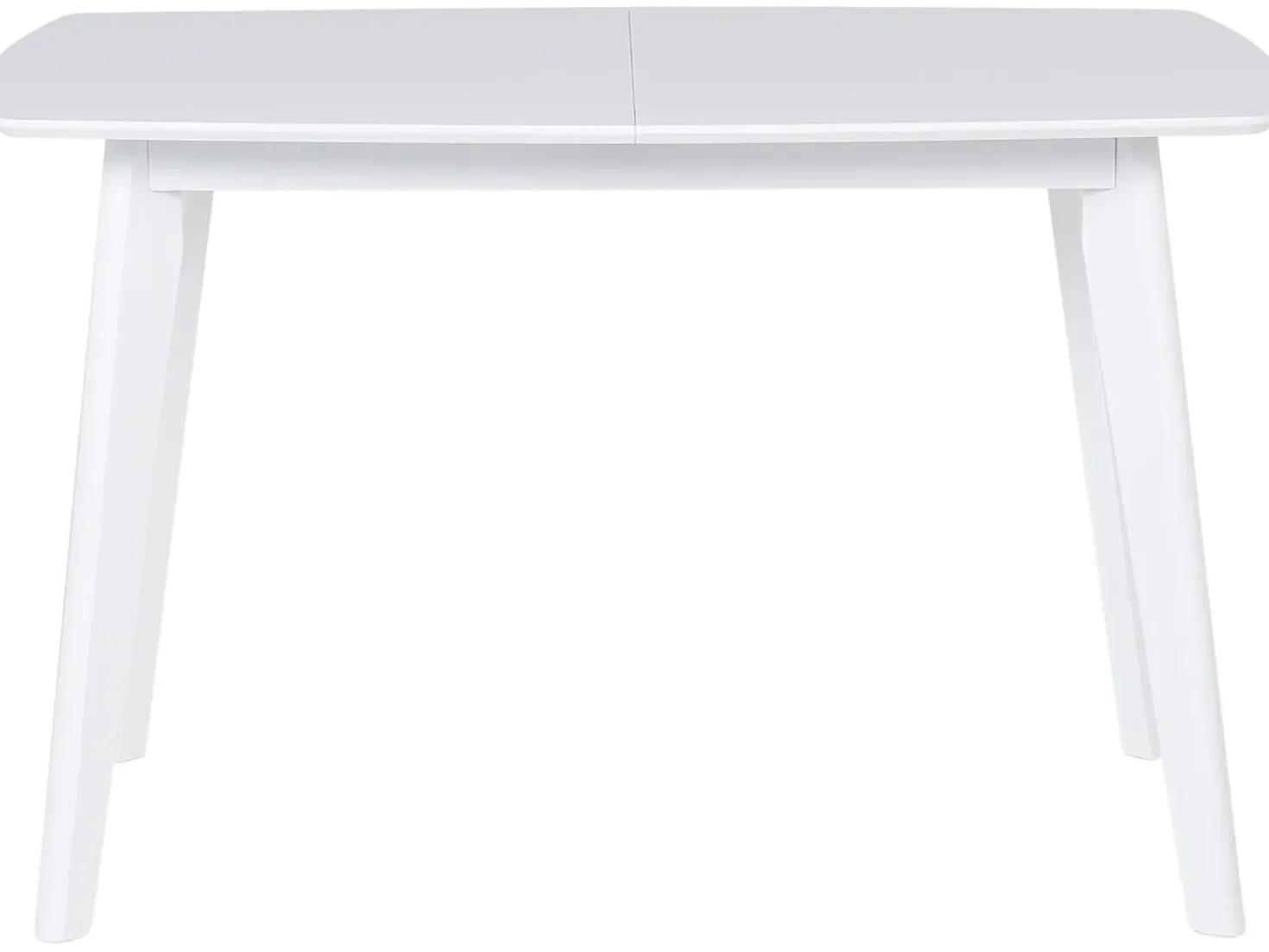 Tavolo da pranzo estensibile SANFORD Bianco 120/160 cm 80 cm