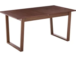 Tavolo da pranzo estensibile CAMDEN Frasino scuro 160/200 cm 95 cm