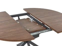 Tavolo da pranzo estensibile FRIONA Marrone scuro 110/140 cm 110 cm