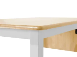 Tavolo da pranzo estensibile LOUISIANA Marrone chiaro 120/160 cm 75 cm Legno