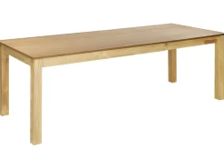 Tavolo da pranzo estensibile MADURA Frassino naturale 160/240 cm 90 cm
