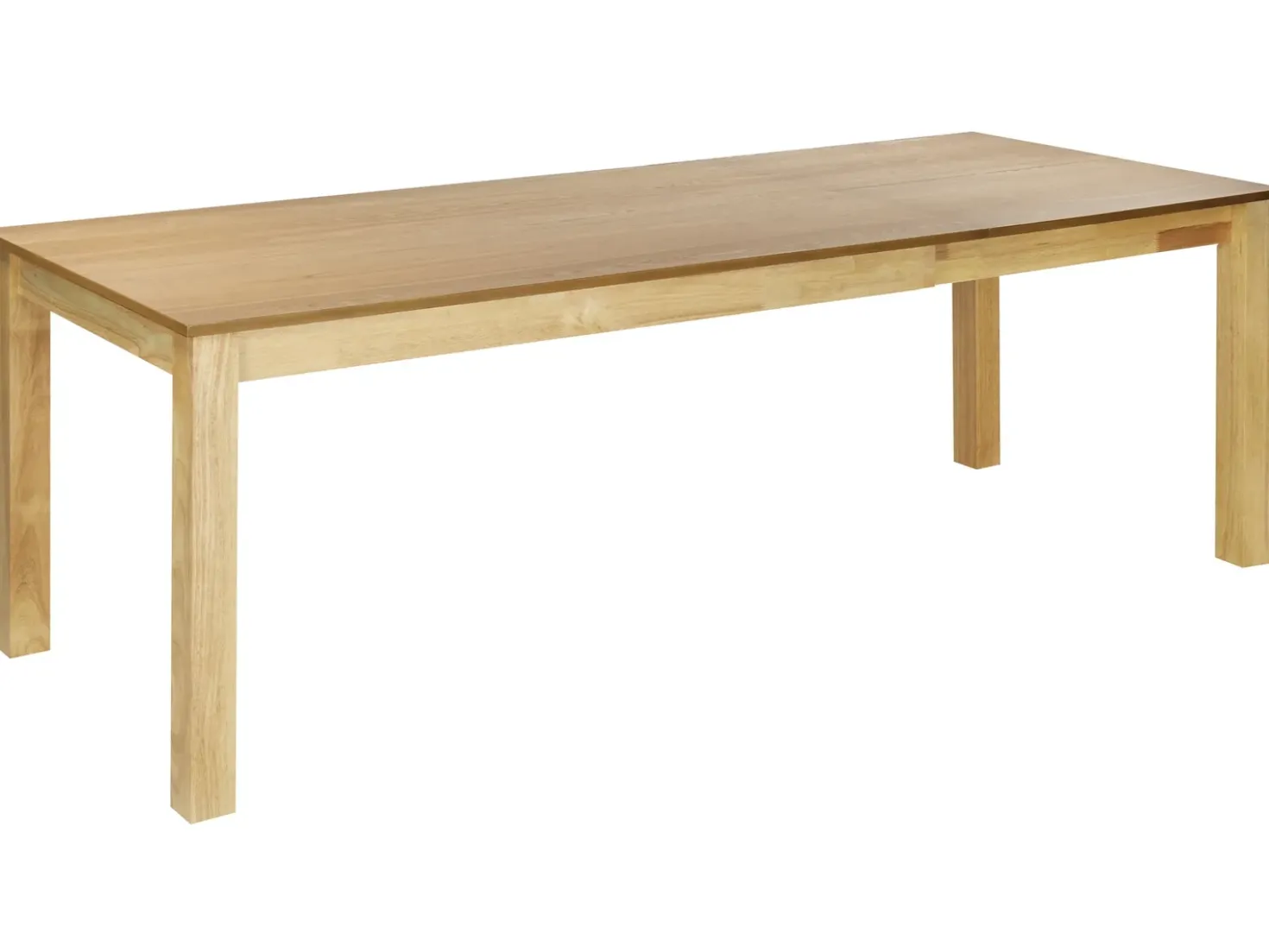 Tavolo da pranzo estensibile MADURA Frassino naturale 160/240 cm 90 cm