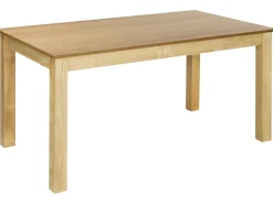 Tavolo da pranzo estensibile MADURA Frassino naturale 160/240 cm 90 cm