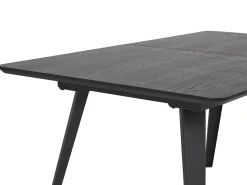 Tavolo da pranzo estensibile IRVINGTON Nero 160/200 cm 90 cm