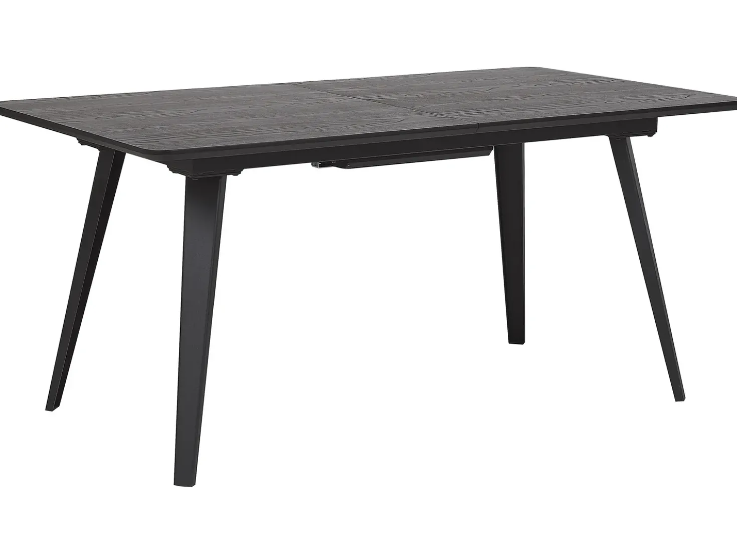 Tavolo da pranzo estensibile IRVINGTON Nero 160/200 cm 90 cm