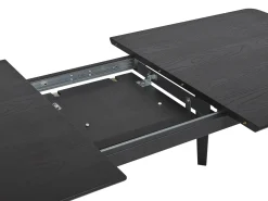 Tavolo da pranzo estensibile IRVINGTON Nero 160/200 cm 90 cm