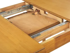 Tavolo da pranzo estensibile TOMS Marrone chiaro 100/130 cm 80 cm