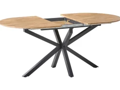 Tavolo da pranzo estensibile MACQUARIE Marrone 140/180 cm 90 cm