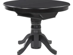 Tavolo da pranzo estensibile AKRON Nero 106/150 cm 106 cm