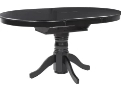 Tavolo da pranzo estensibile AKRON Nero 106/150 cm 106 cm