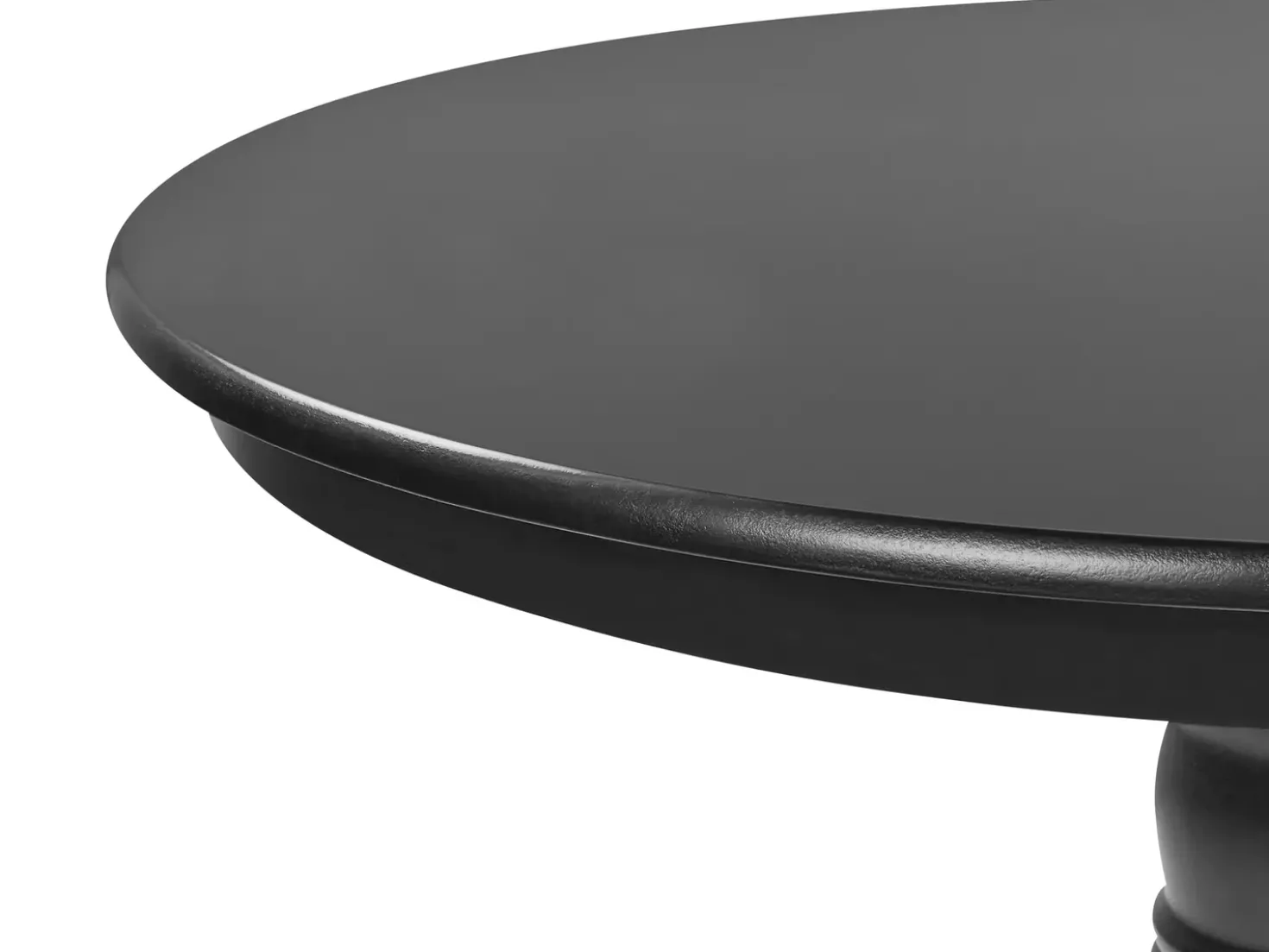 Tavolo da pranzo estensibile AKRON Nero 106/150 cm 106 cm