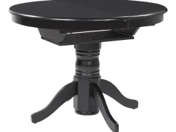 Tavolo da pranzo estensibile AKRON Nero 106/150 cm 106 cm