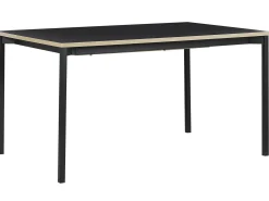Tavolo da pranzo estensibile AVIS Nero 140/190 cm 90 cm