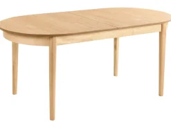 Tavolo da pranzo estensibile LARTO Frassino chiaro 180/220 cm 90 cm