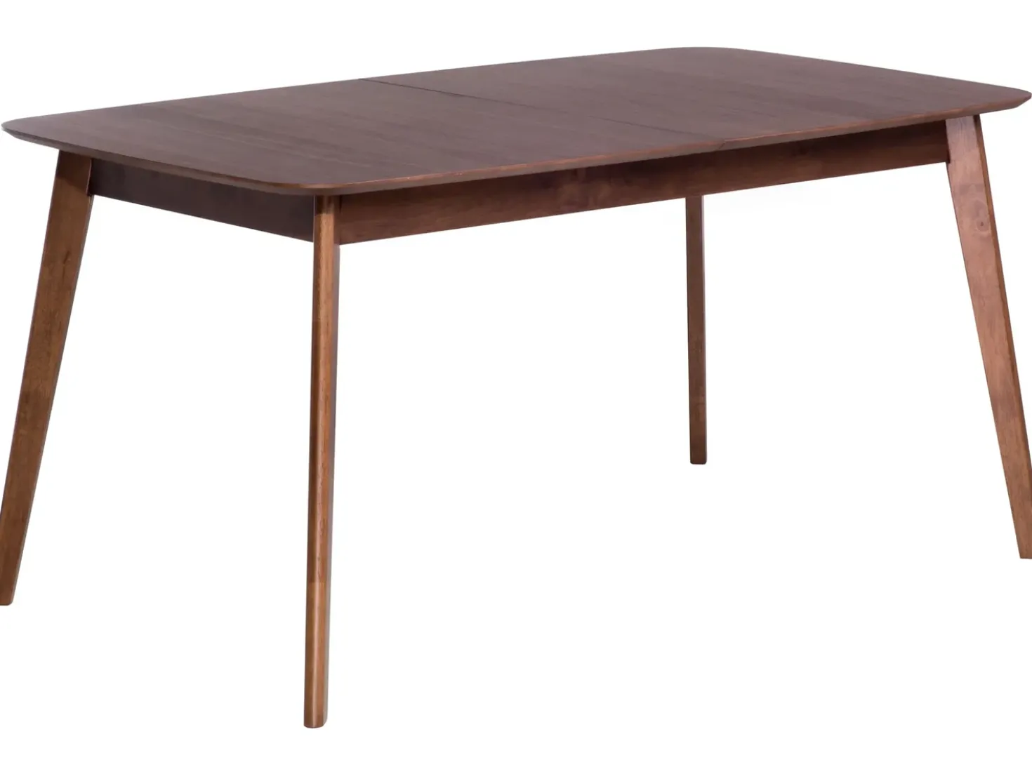 Tavolo da pranzo estensibile MADOX Noce scuro 150/190 cm 90 cm