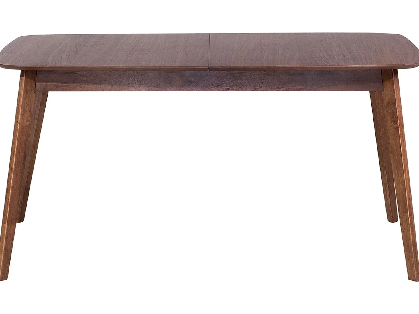 Tavolo da pranzo estensibile MADOX Noce scuro 150/190 cm 90 cm