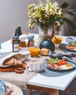 Tavolo da pranzo estensibile SOLA Bianco 140/180 cm 90 cm