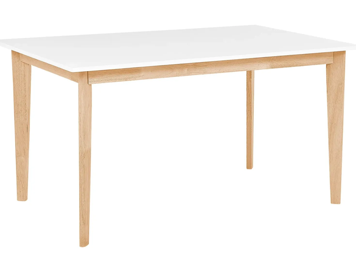 Tavolo da pranzo estensibile SOLA Bianco 140/180 cm 90 cm