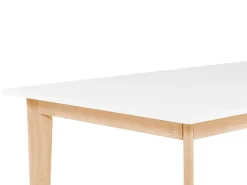 Tavolo da pranzo estensibile SOLA Bianco 140/180 cm 90 cm