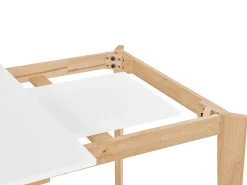 Tavolo da pranzo estensibile SOLA Bianco 140/180 cm 90 cm