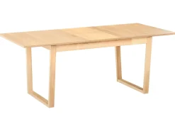 Tavolo da pranzo estensibile CAMDEN Frassino chiaro 160/200 cm 95 cm