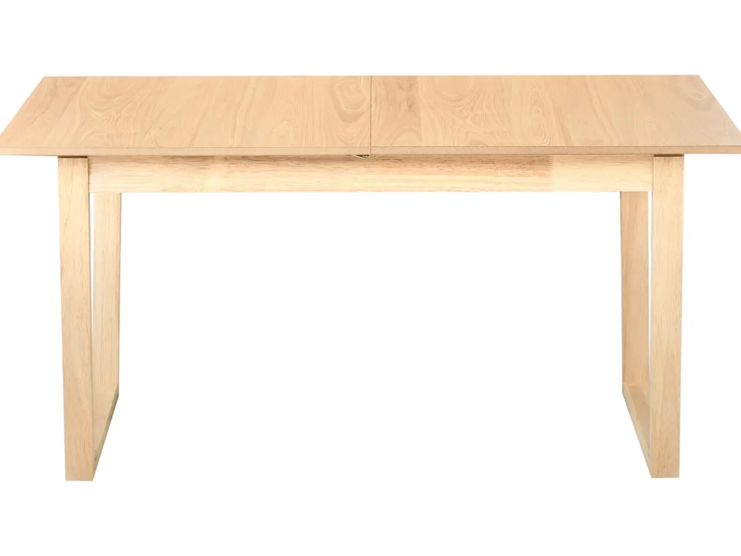 Tavolo da pranzo estensibile CAMDEN Frassino chiaro 160/200 cm 95 cm