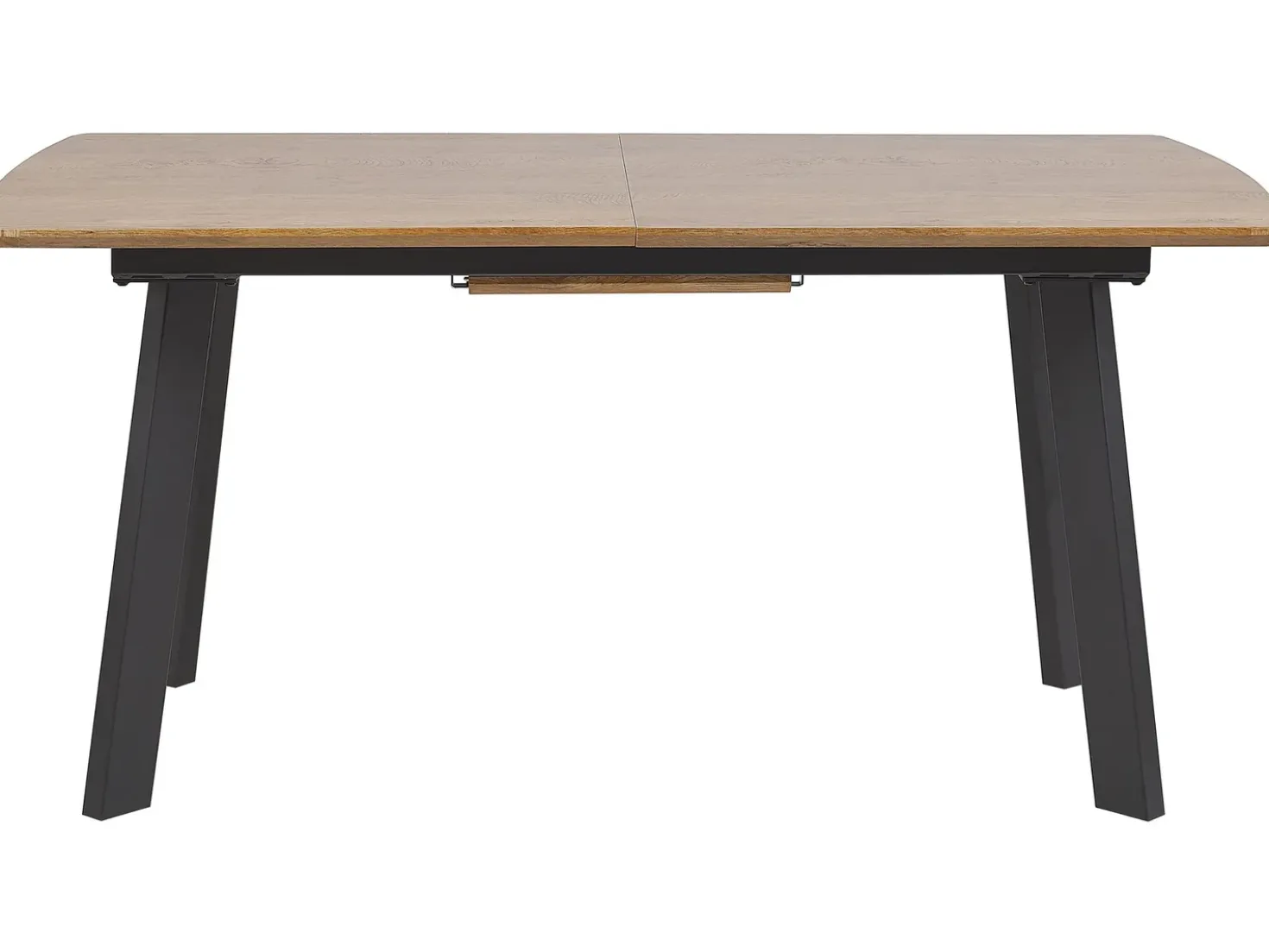 Tavolo da pranzo estensibile SALVADOR Marrone scuro 160/200 cm 90 cm