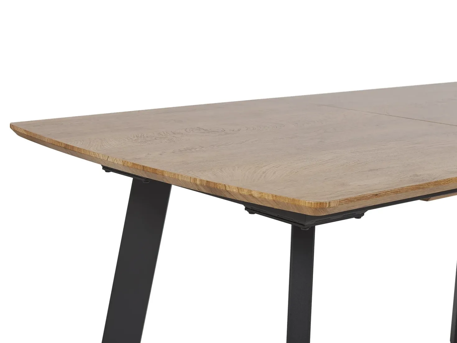 Tavolo da pranzo estensibile SALVADOR Marrone scuro 160/200 cm 90 cm