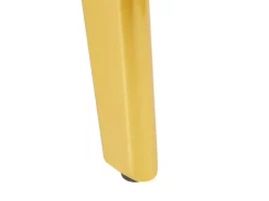 Tavolo da pranzo estensibile MOSBY Marmo/Oro 160/200 cm 90 cm